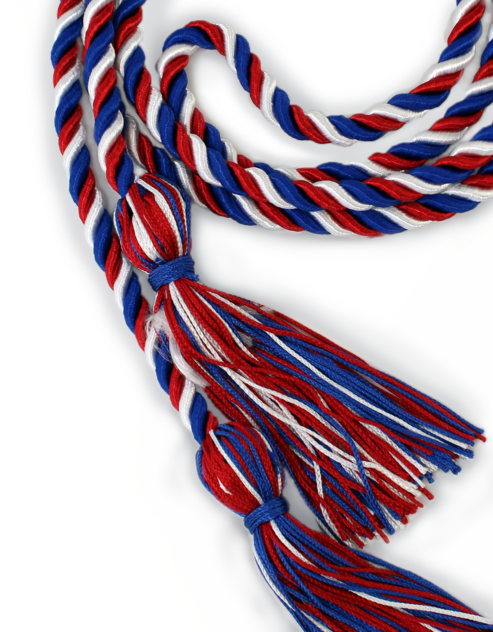 Red, White & Blue Intertwined Honor Cord - Graduation SuperStore