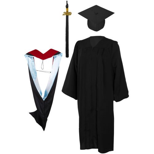 Matte Graduation Gown Cap Tassel Set 2023 for High School and Bachelor |  eBay